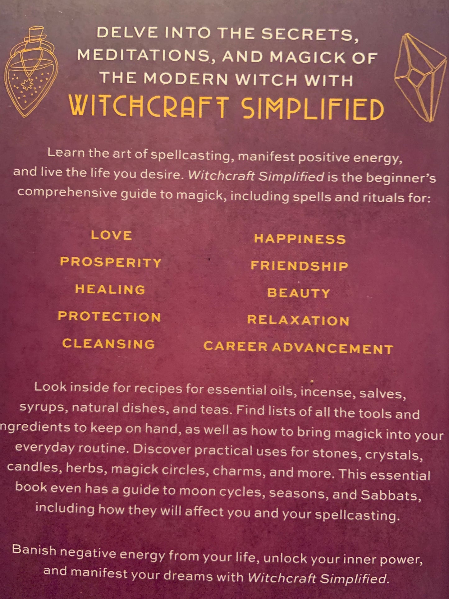 Witchcraft Simplified book