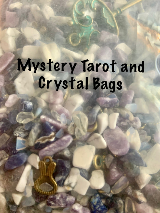 Mystery Tarot and Crystal Bags