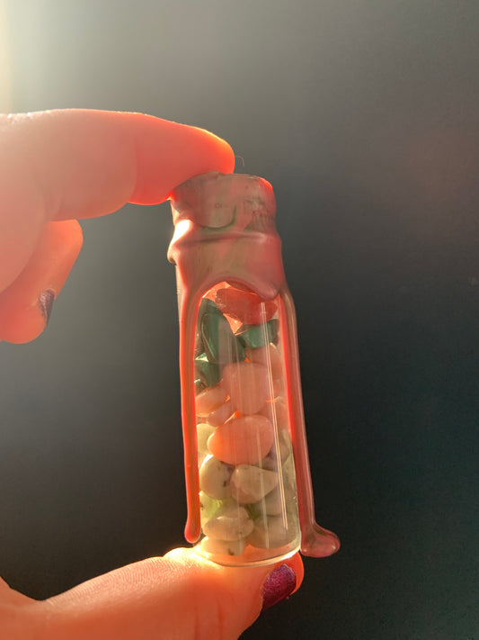 Balance- Mixed Crystal Chip Bottle
